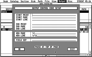 STDCAT atari screenshot